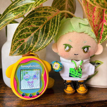 sebek nui and my tamagotchi uni!