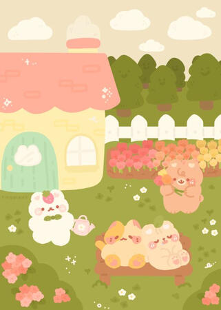 At home
